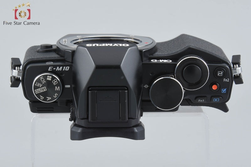 "Count 5,962" Olympus OM-D E-M10 Black 16.1 MP Digital Mirrorless Camera Body