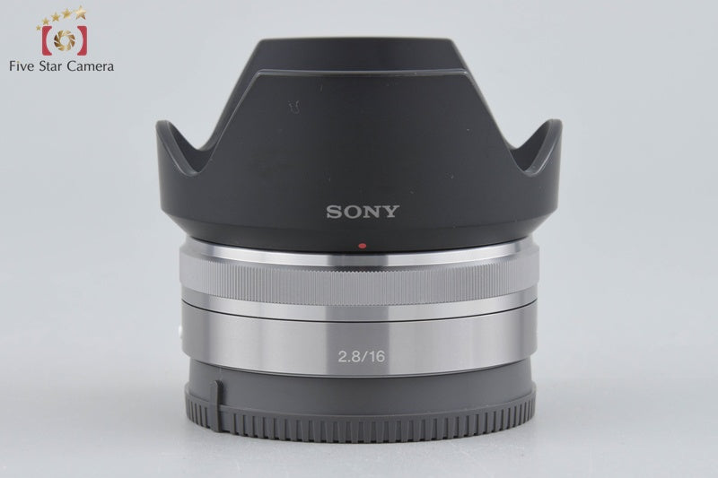 SONY E 16mm f/2.8 SEL16F28