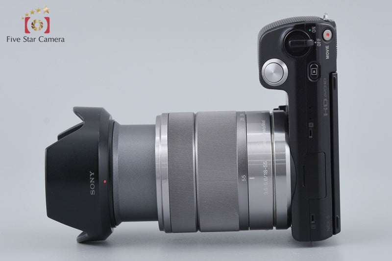 Sony α NEX-5 Black 16.1 MP 18-55 Lens [Japanese Language Only]