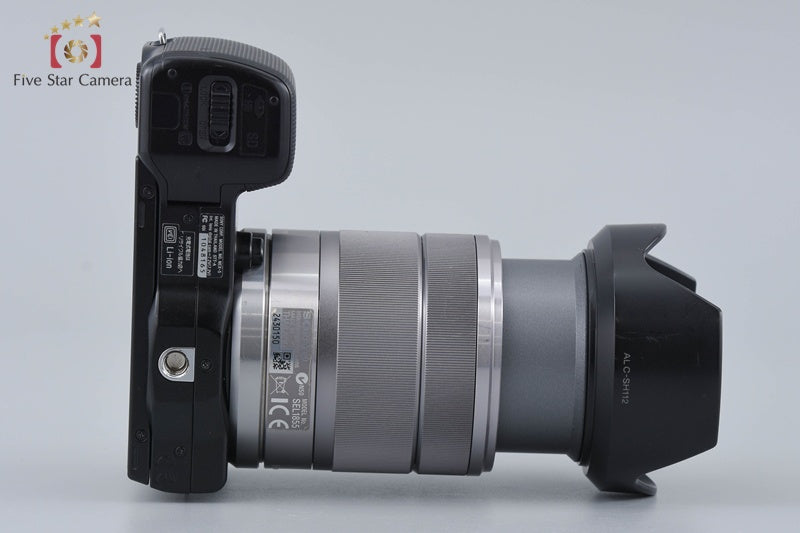 Sony α NEX-5 Black 16.1 MP 18-55 Lens [Japanese Language Only]