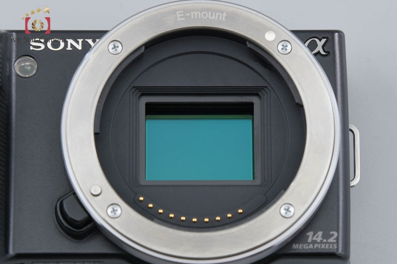 Sony α NEX-5 Black 16.1 MP 18-55 Lens [Japanese Language Only]