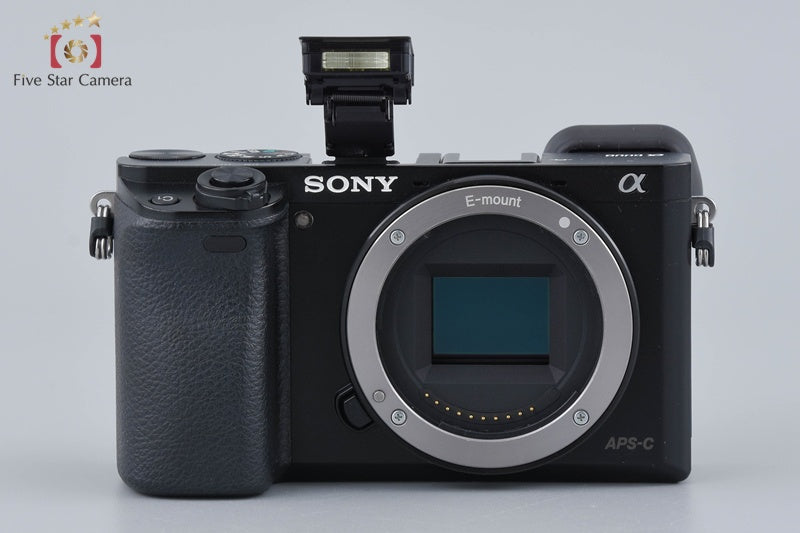 Sony α6000 ILCE-6000 Black 24.3 MP Digital Camera [Multiple Languages]