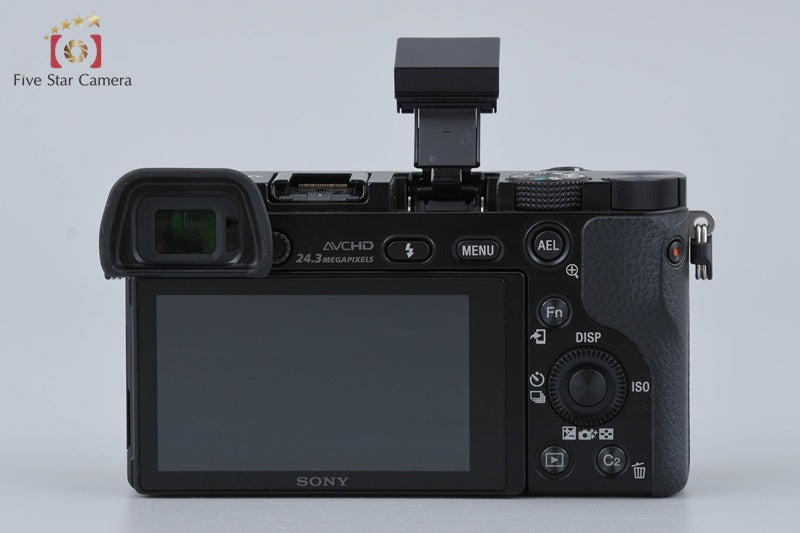 Sony α6000 ILCE-6000 Black 24.3 MP Digital Camera [Multiple Languages]