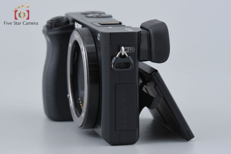 Sony α6000 ILCE-6000 Black 24.3 MP Digital Camera [Multiple Languages]