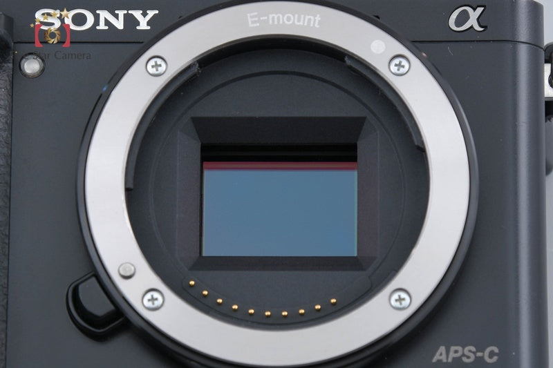 Sony α6000 ILCE-6000 Black 24.3 MP Digital Camera [Multiple Languages]
