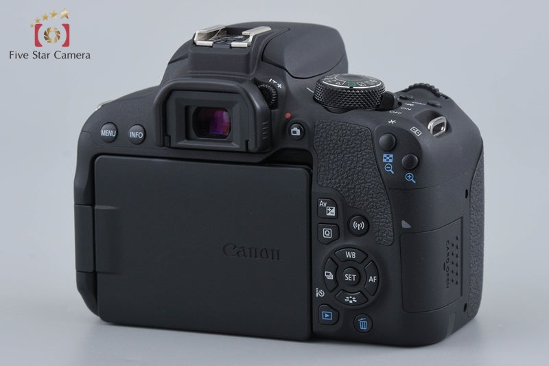 "Count 5910" Canon EOS Kiss X9i / Rebel T7i / 800D 24.2 MP DSLR Camera Body