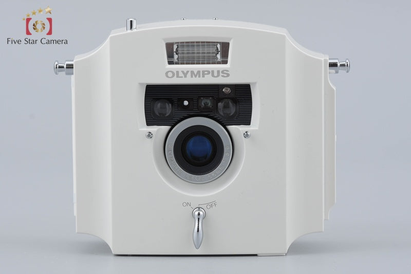 Olympus Ecru 35mm Point & Shoot Film Camera [Never Used]
