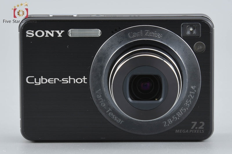 SONY Cyber-Shot DSC-W120 Black 7.2 MP Digital Camera [Japanese Language Only]