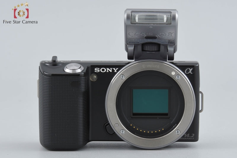 Sony α NEX-5 Black 16.1 MP 16 18-55 Lenses w/ Box [Japanese Language Only]