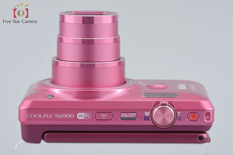 Nikon COOLPIX S6900 Glossy Pink 16.2 MP Digital Camera w/ Box