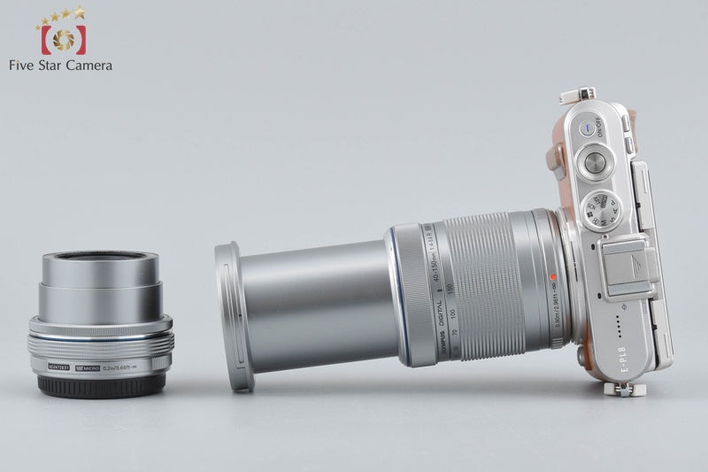 "Shutter count 774" Olympus PEN E-PL8 Brown16.1 MP 14-42 40-150 Lenses