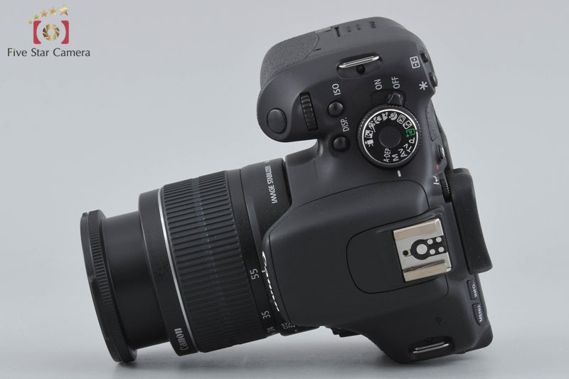 "Count 4,406" Canon EOS Kiss X5 / Rebel T3i / 600D 18.0 MP EF-S 18-55 IS II Lens