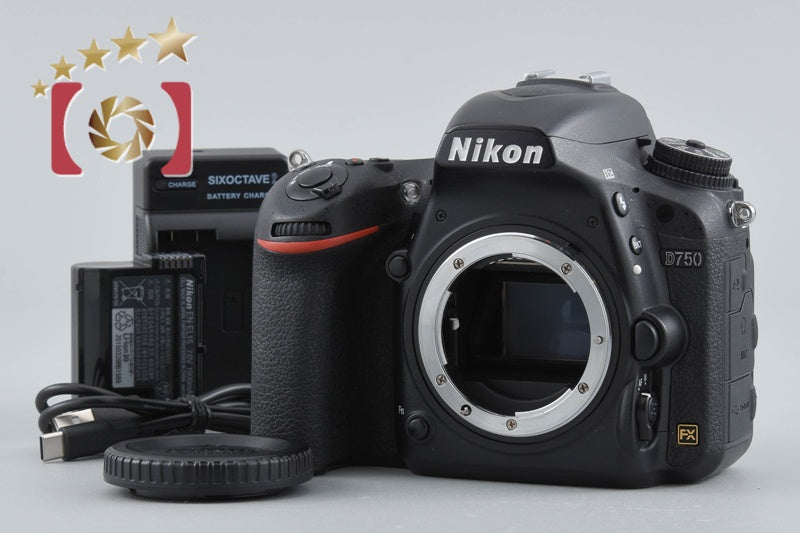Nikon D750 24.3 MP Full Frame Digital SLR Camera Body