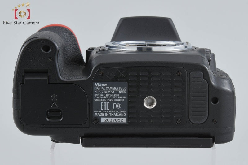 Nikon D750 24.3 MP Full Frame Digital SLR Camera Body