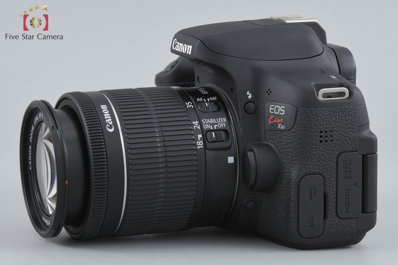 "Count 165" Canon EOS Kiss X8i / Rebel T6i / 750D 24.2 MP DSLR EF-S 18-55 Lens