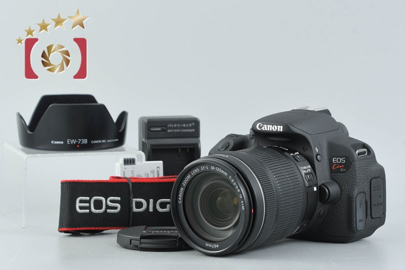 Canon EOS Kiss X7i / Rebal T5i / 700D 18.0 MP DSLR 18-135 Lens