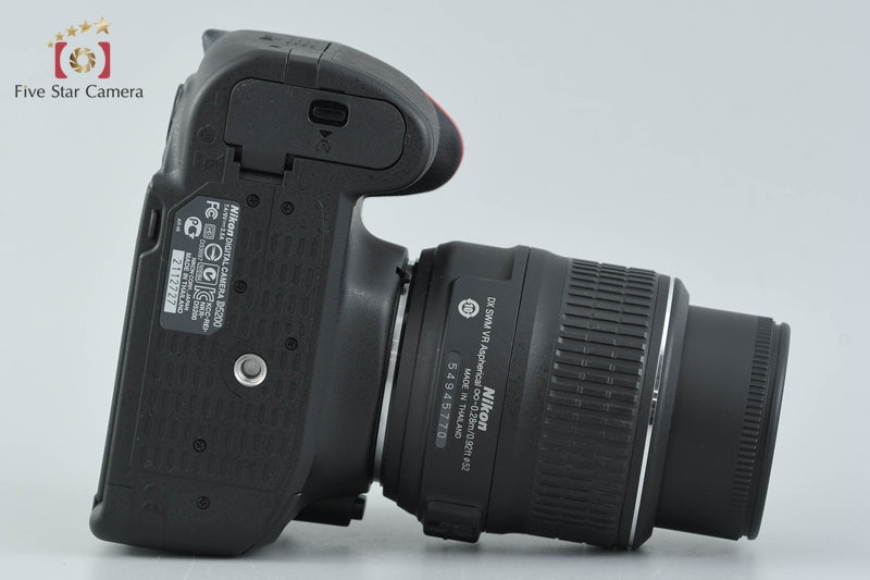 "Shutter count 394" Nikon D5200 Black 24.1 MP DSLR 18-55 VR Lens