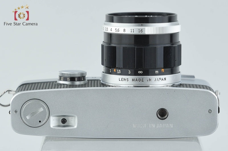 Olympus PEN FT Silver 35mm Half Frame Film Camera + G.ZUIKO AUTO-S 40mm f/1.4