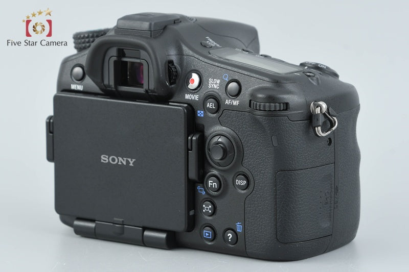 "Count 4,699" SONY α77 SLT-A77V 24.3 MP Digital Camera [Japanese Language Only]