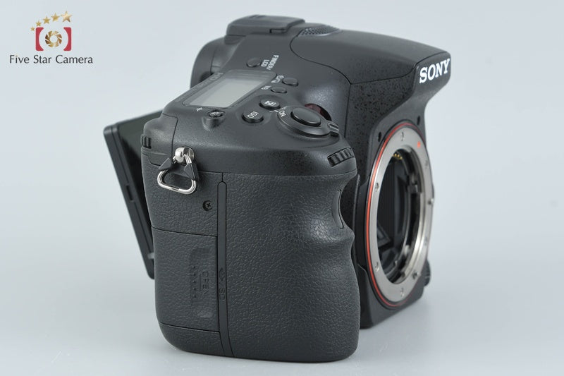 "Count 4,699" SONY α77 SLT-A77V 24.3 MP Digital Camera [Japanese Language Only]