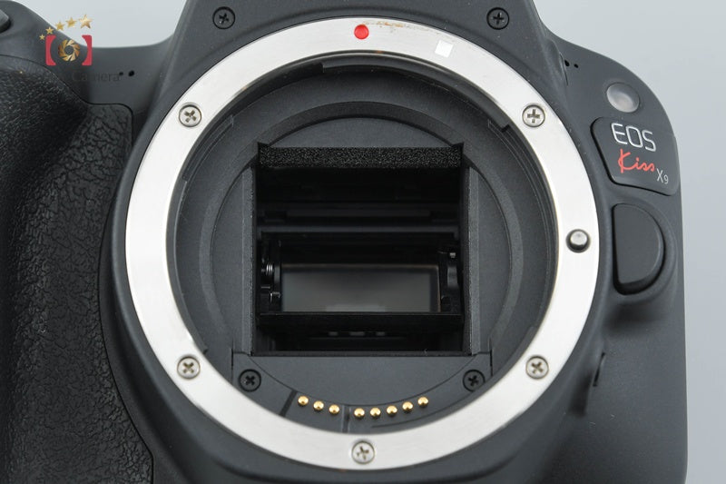 Count 4,861" Canon EOS Kiss X9 / Rebel SL2 / 200D Black 24.2MP 18-55 55-250 Lens