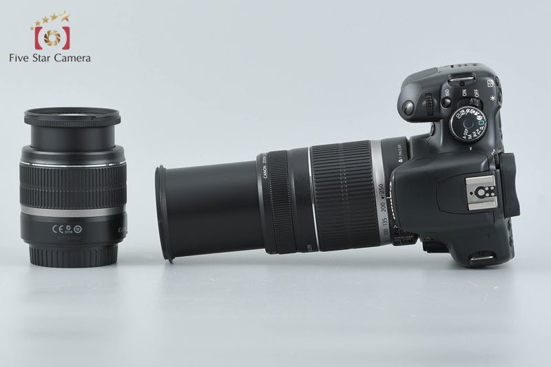 Canon EOS Kiss X2 / Rebel XSi / 450D 12.2 MP 18-55 55-250 Lenses
