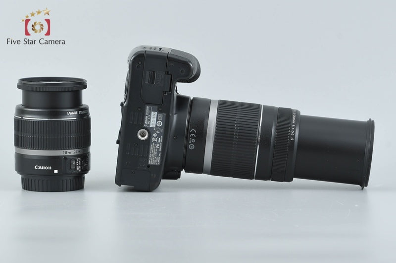 Canon EOS Kiss X2 / Rebel XSi / 450D 12.2 MP 18-55 55-250 Lenses