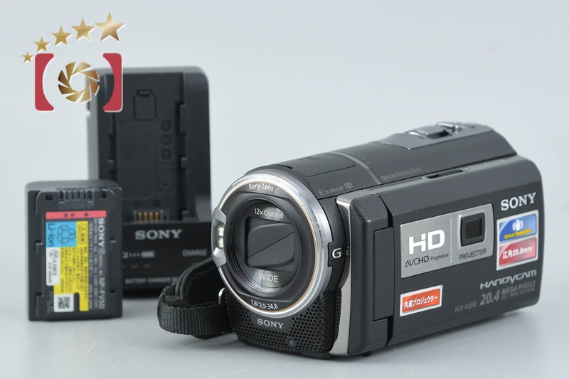 SONY HANDYCAM HDR-PJ590V Digital HD Camcorder [Japanese Language Only]