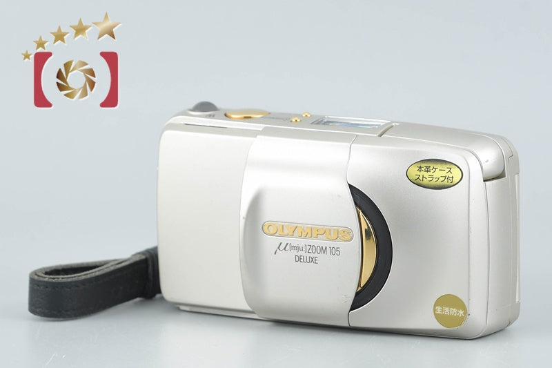 Olympus μ[mju:] ZOOM 105 DELUXE 35mm Point & Shoot Film Camera