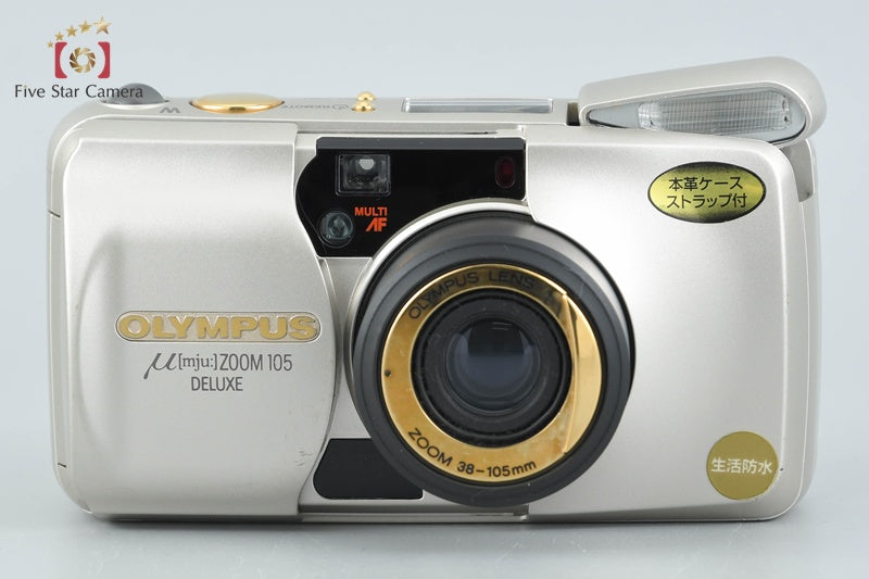 Olympus μ[mju:] ZOOM 105 DELUXE 35mm Point & Shoot Film Camera