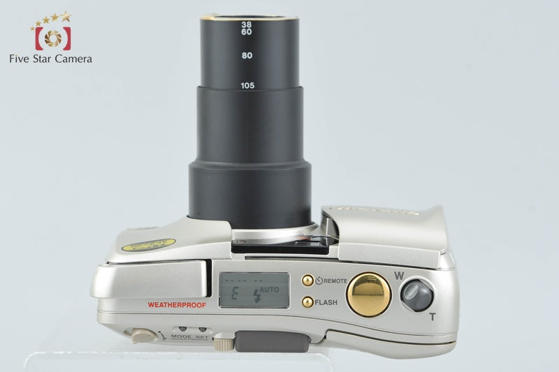 Olympus μ[mju:] ZOOM 105 DELUXE 35mm Point & Shoot Film Camera