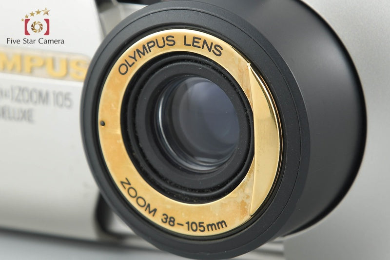 Olympus μ[mju:] ZOOM 105 DELUXE 35mm Point & Shoot Film Camera
