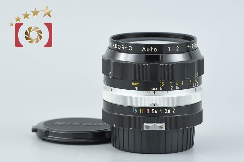 Nikon NIKKOR-O Auto 35mm f/2 Non Ai Lens