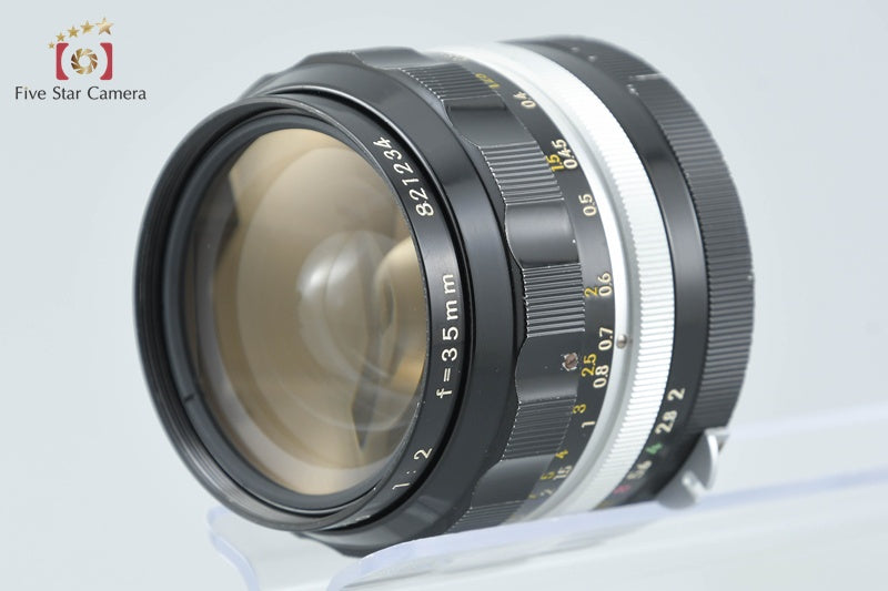 Nikon NIKKOR-O Auto 35mm f/2 Non Ai Lens