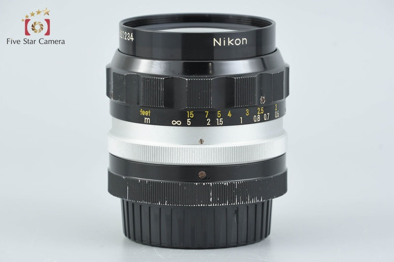 Nikon NIKKOR-O Auto 35mm f/2 Non Ai Lens