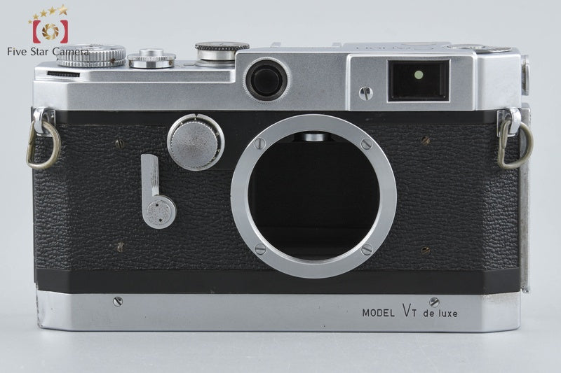 Canon VT Deluxe Silver 35mm Rangefinder Film Camera Body