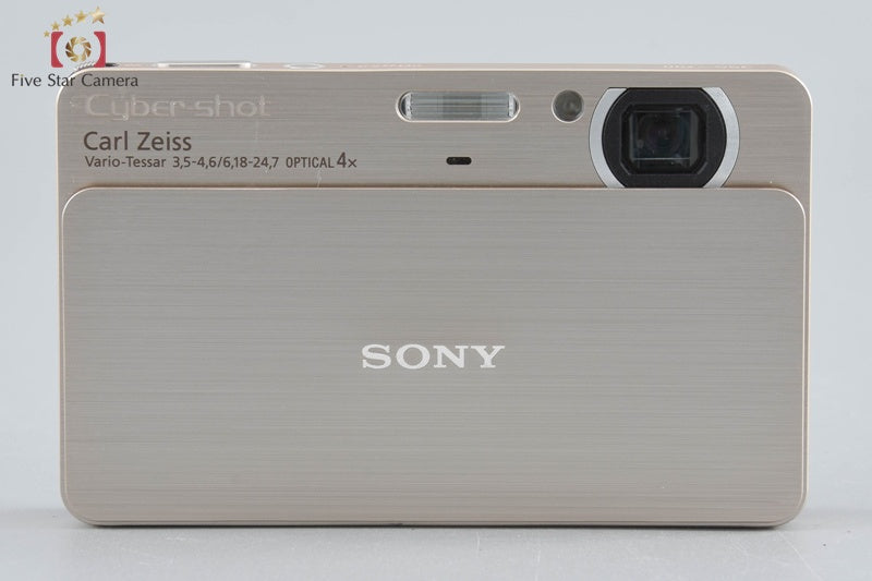 Sony Cyber-Shot DSC-T700 Gold 10.1 MP Digital Camera [Japanese Language Only]