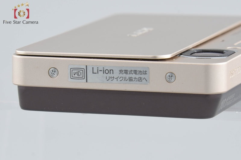 Sony Cyber-Shot DSC-T700 Gold 10.1 MP Digital Camera [Japanese Language Only]