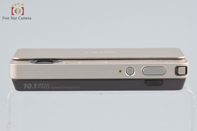 Sony Cyber-Shot DSC-T700 Gold 10.1 MP Digital Camera [Japanese Language Only]