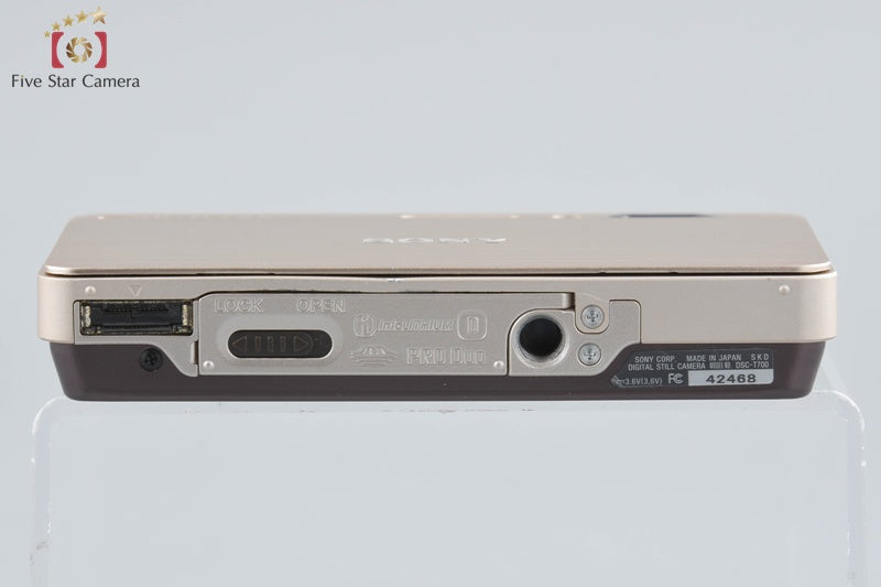 Sony Cyber-Shot DSC-T700 Gold 10.1 MP Digital Camera [Japanese Language Only]