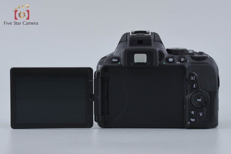 Nikon D5600 24.2 MP SLR Digital Camera 18-55 70-300 VR Lenses