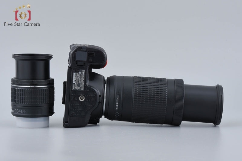 Nikon D5600 24.2 MP SLR Digital Camera 18-55 70-300 VR Lenses