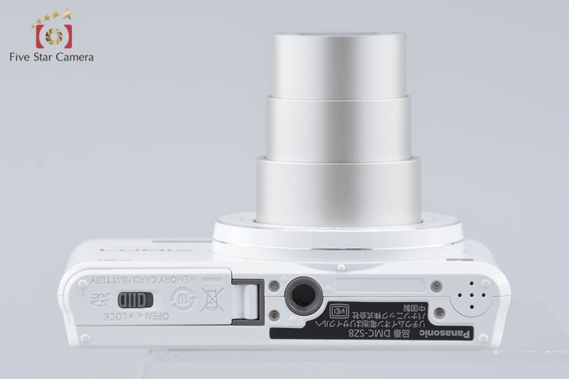Panasonic LUMIX DMC-SZ8 White 16.0 MP Digital Camera [Japanese Language Only]