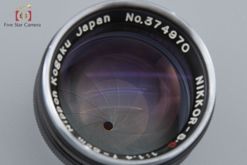 Nikon NIKKOR-S.C 50mm f/1.4 for Nikon S Mount