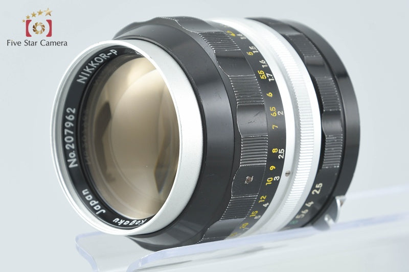 Nikon NIKKOR-P Auto 105mm f/2.5 Non Ai Lens
