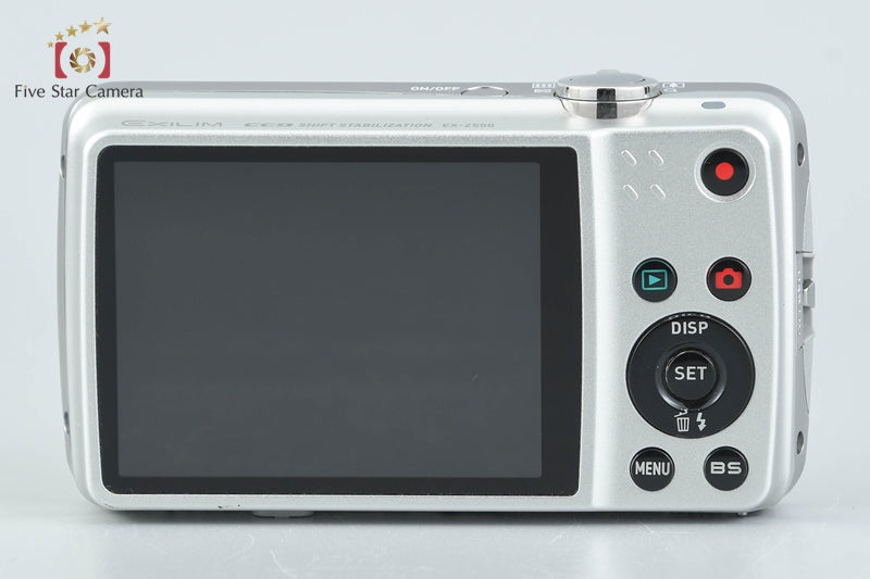 Casio EXILIM EX-Z550 Silver 14.1 MP Digital Camera w/ Box