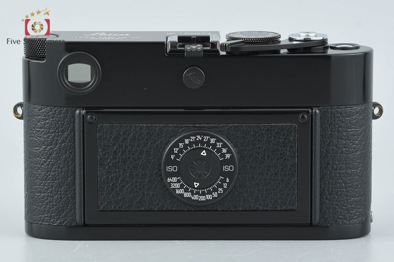 Leica M6 TTL 0.72 Millennium Black Paint 35mm Rangefinder Film Camera Body