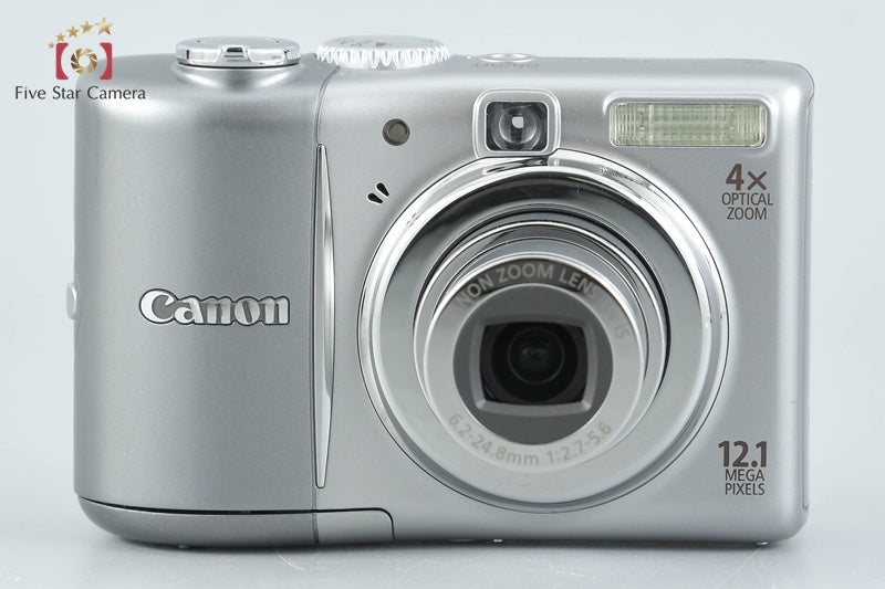 Canon PowerShot A1100 IS Silver 12.1 MP Digital Camera w/ Box
