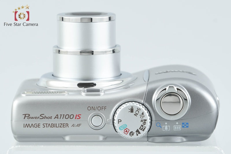 Canon PowerShot A1100 IS Silver 12.1 MP Digital Camera w/ Box