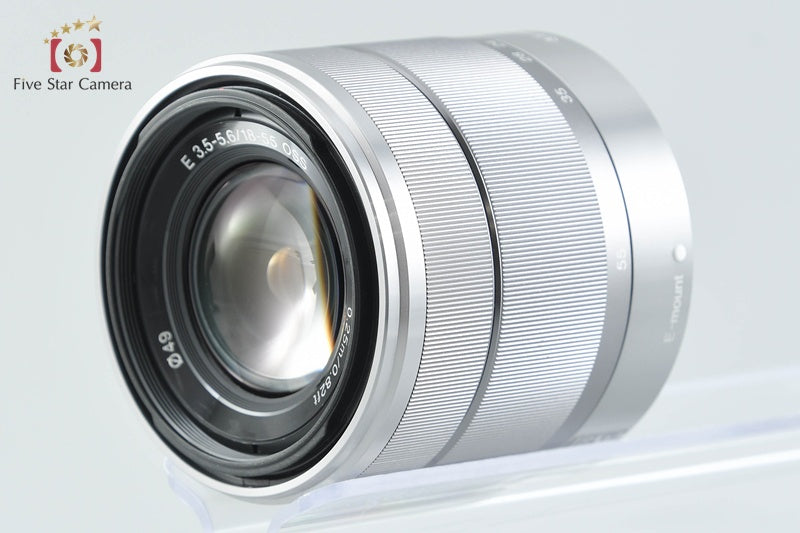 SONY E 18-55mm f/3.5-5.6 OSS SEL1855 Silver